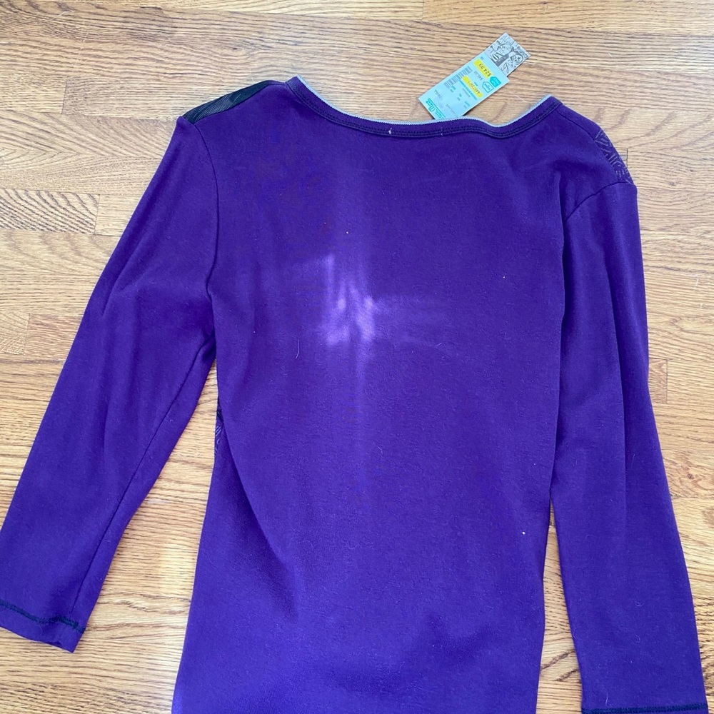 Purple Patterned Top - Picture 12 of 14